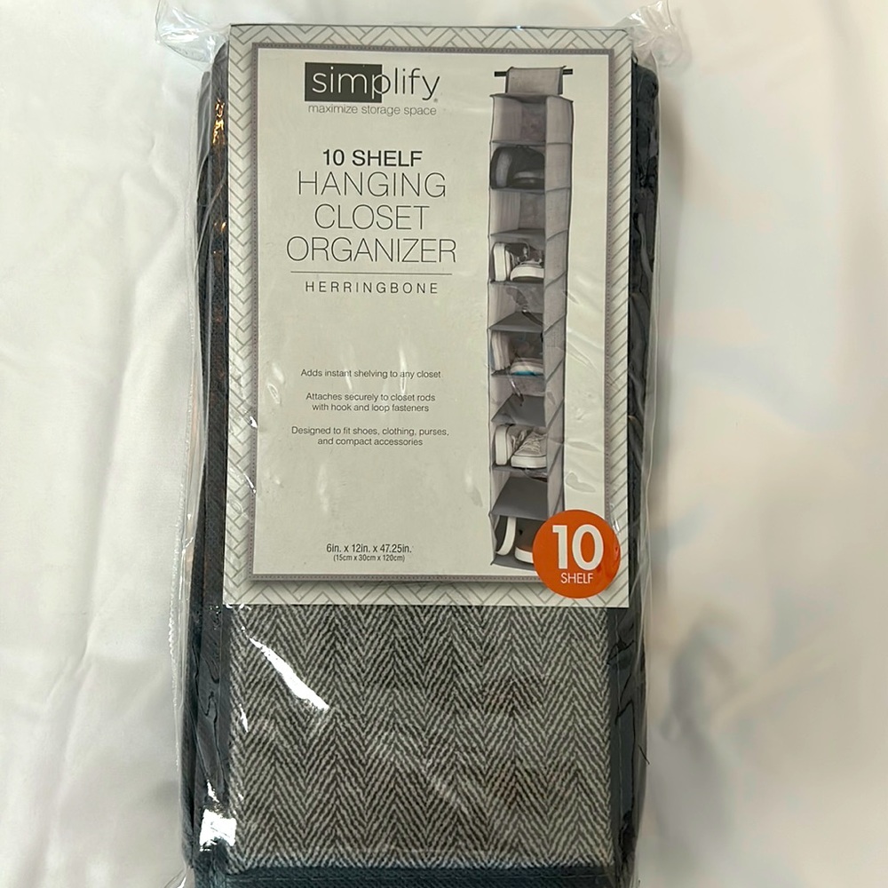✨New✨10 shelf hanging closet organizer✨